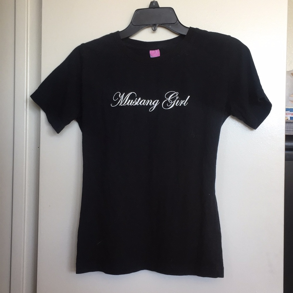 100% cotton Mustang Girl t-shirt